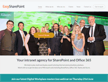 Tablet Screenshot of easysharepoint.com